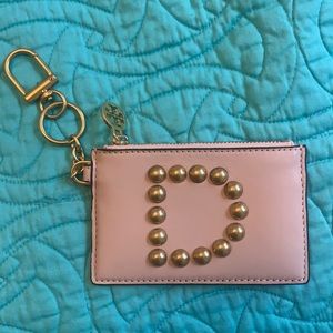 Tory Burch D wallet with key chain - brand new